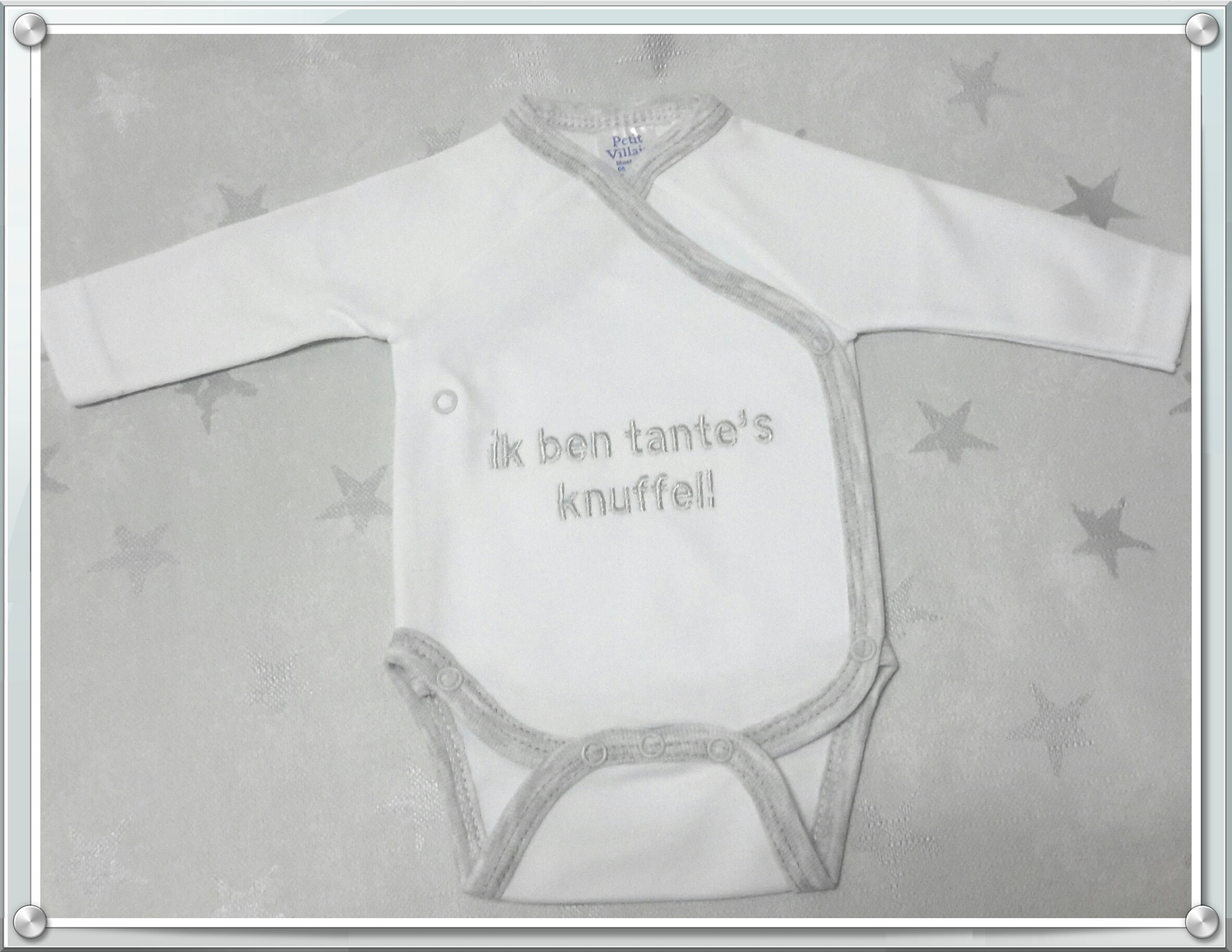 Baby romper tante's knuffel